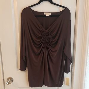 Elegant Brown Women's Top